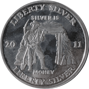 Liberty Silver is Money Sølvmønt år 2011, 1 oz 31,1 gr., Finsølv, 999‰ - Køb dine sølvmønter hos Vitus Guld