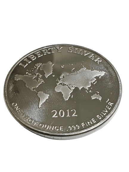 Liberty Silver is Money Sølvmønt år 2012, 1 oz 31,1 gr., Finsølv, 999‰ - Køb sølv online