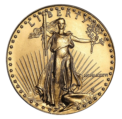 Cirkuleret 1 Oz American Gold Eagle tidlige årgange. Køb cirkulerede guldmønter online hos Vitus Guld i dag og lås guldprisen.