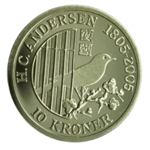 Cirkuleret 8,65 gr. H. C. Andersen "Nattergalen" guldmønt årgang 2007. Køb cirkulerede guldmønter i dag hos Danmarks foretrukne guldhandler.