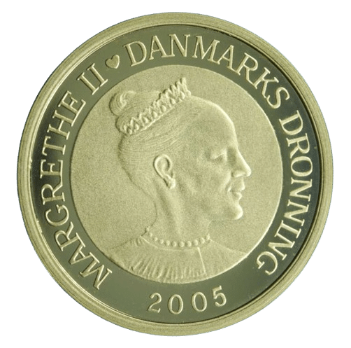Cirkuleret 8,65 gr. H. C. Andersen "Den Lille Havfrue" guldmønt årgang 2007. Køb cirkulerede guldmønter i dag hos Danmarks foretrukne guldhandler.