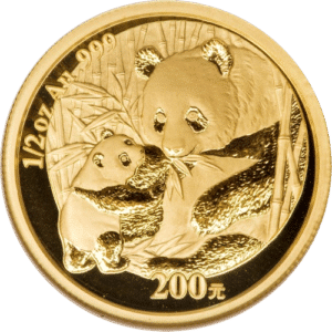 Kinesisk Guld Panda 15,55 gr. 999 ‰ 24 karat - År 2005. Vitus Guld - Danmarks Førende guldforhandler af guldmønter