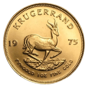 År 1975 krugerrand guldmønt 1 oz - køb guldmønter til bedste guldpriser i DK - lås guldprisen online nu