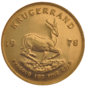 År 1978 krugerrand guldmønt 1 oz - køb guldmønter til bedste guldpriser i DK - lås guldprisen online nu