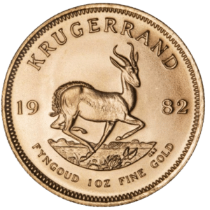 År 1982 krugerrand guldmønt 1 oz - køb guldmønter til bedste guldpriser i DK - lås guldprisen online nu