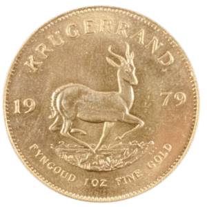 År 1979 krugerrand guldmønt 1 oz - køb guldmønter til bedste guldpriser i DK - lås guldprisen online nu