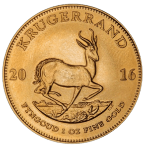 Cirkuleret 1 oz guldmønt Krugerrand årgang 2016. Køb investeringsguldmønter online hos Vitus Guld i dag og få tilsendt eller afhent selv.