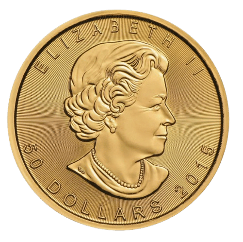 Cirkuleret 1 Oz Maple Leaf årgang 2015 guldmønt. Køb dine investeringsguldmønter online hos Vitus Guld i dag og lås prisen. Markedets bedste priser.